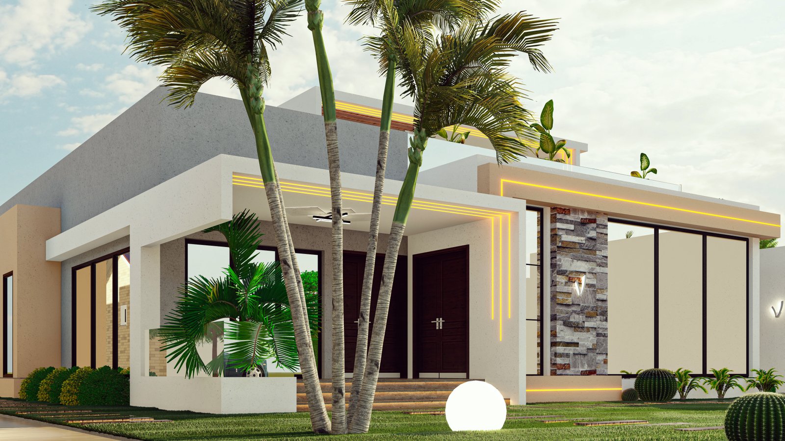 VILLA DE PRESTIGE AVEC ACCÈS AU TOIT-TERRASSE 