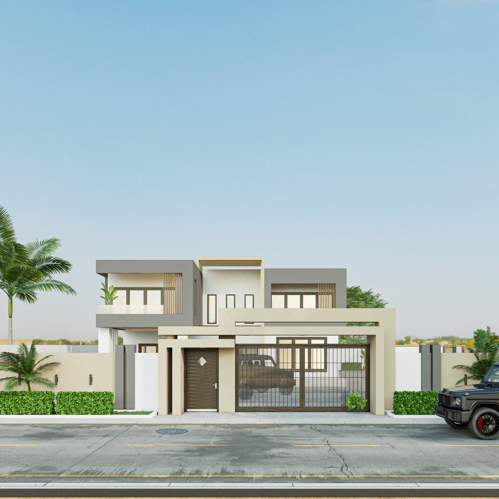 Vue aérienne - Estate Premium Ghana