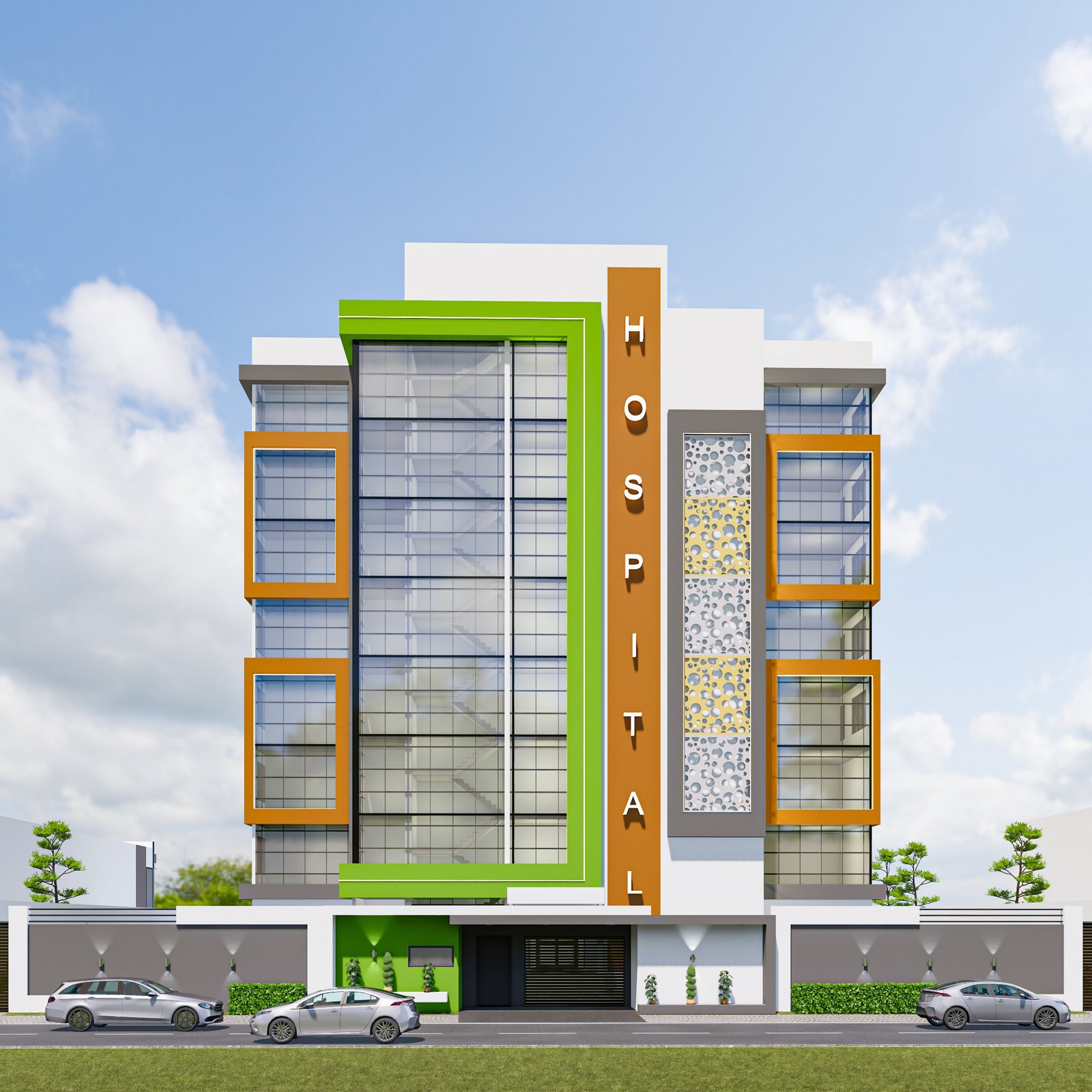 Vue aérienne - Estate Premium Ghana