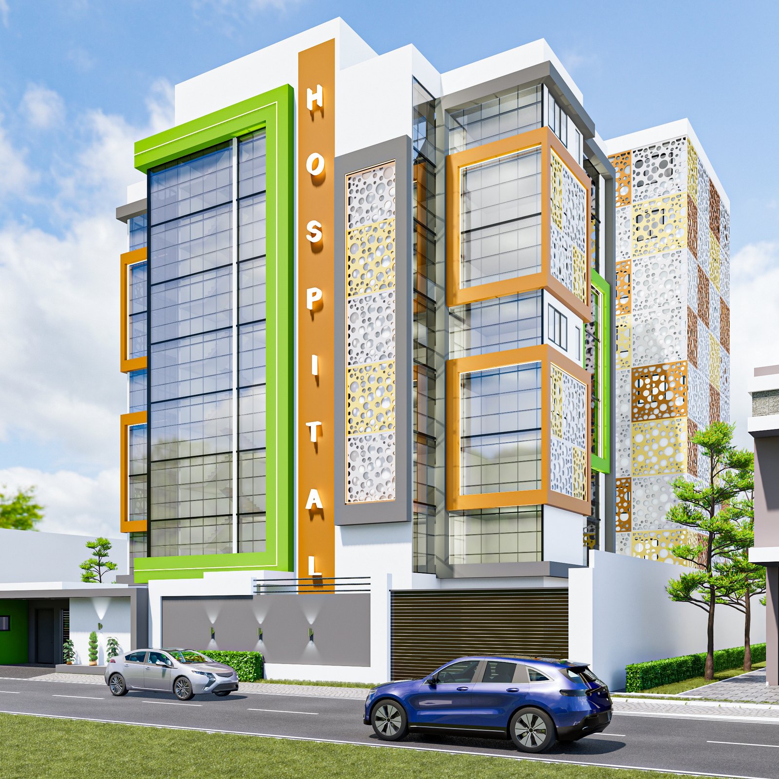 Vue aérienne - Estate Premium Ghana