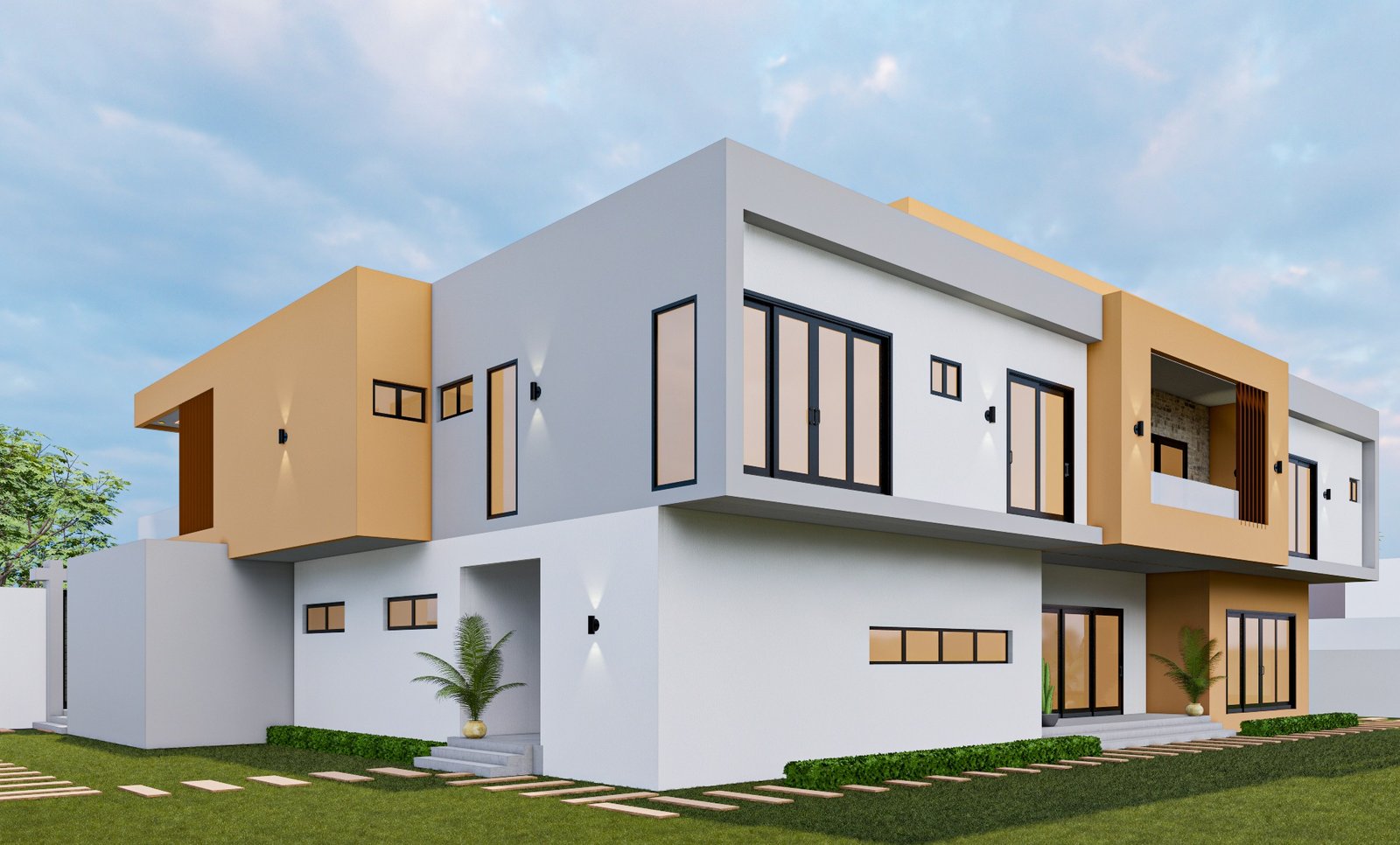 Vue aérienne - Estate Premium Ghana