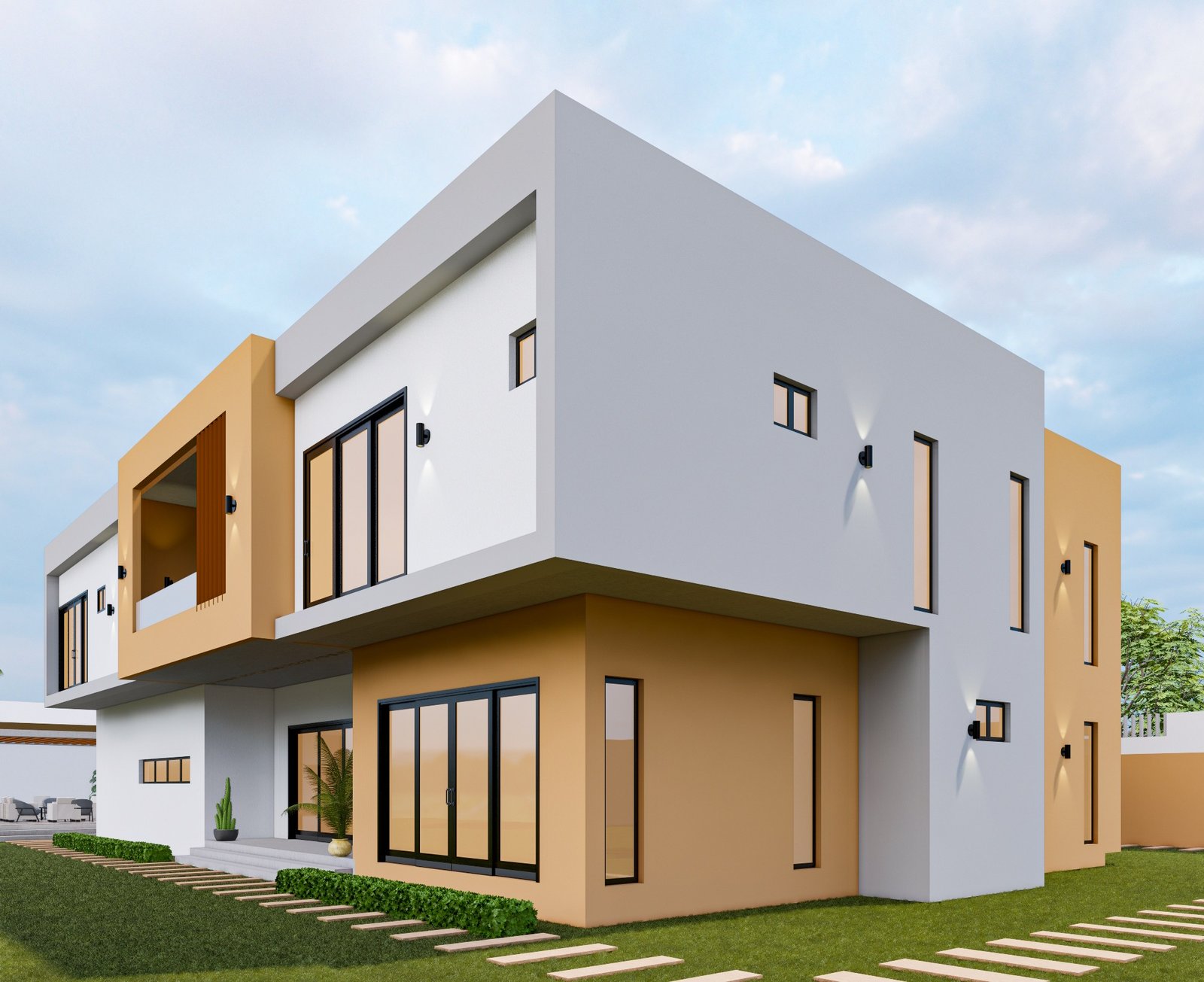 Vue aérienne - Estate Premium Ghana